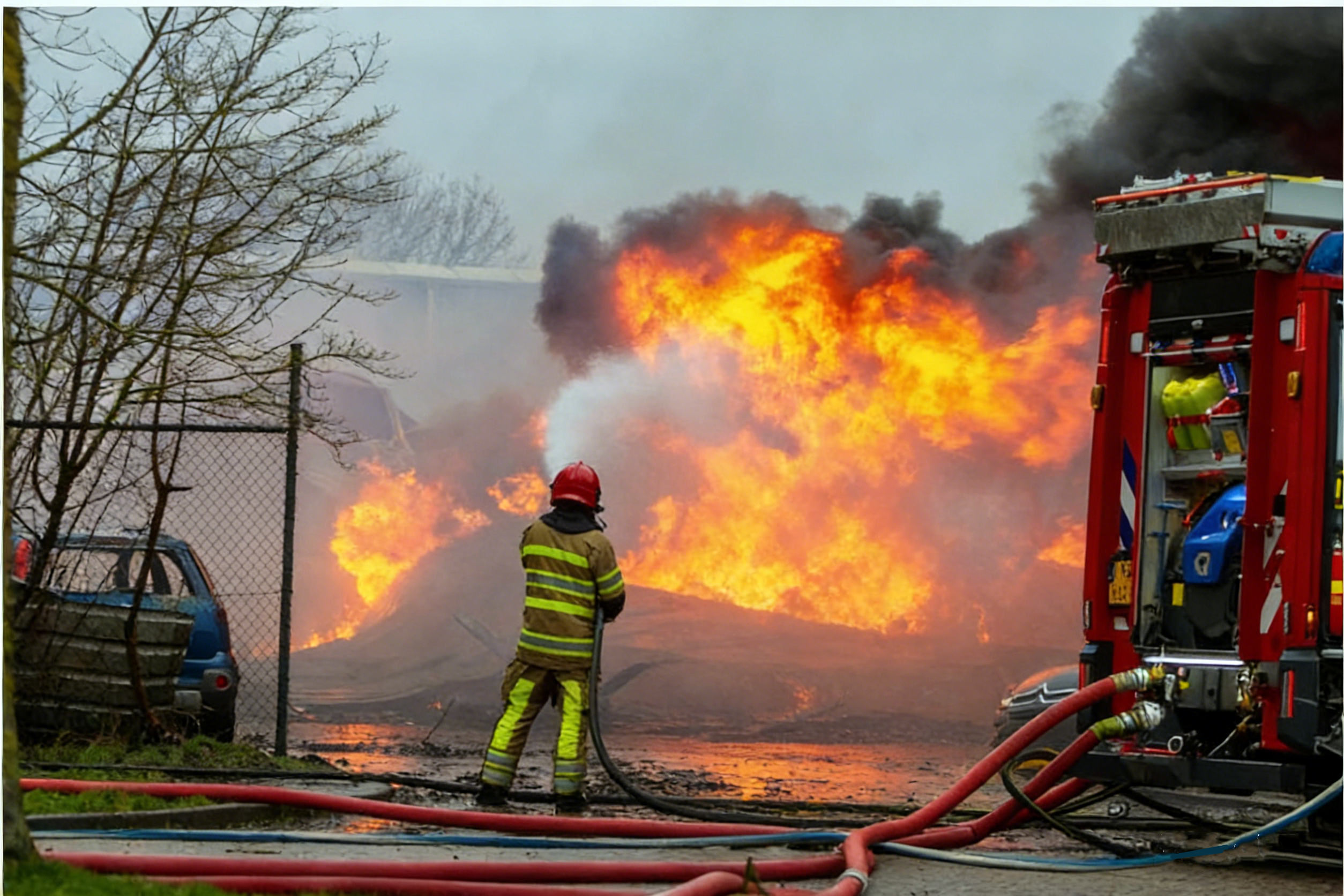 Africa Isuzu GIGA 6x4 10cbm foam fire truck