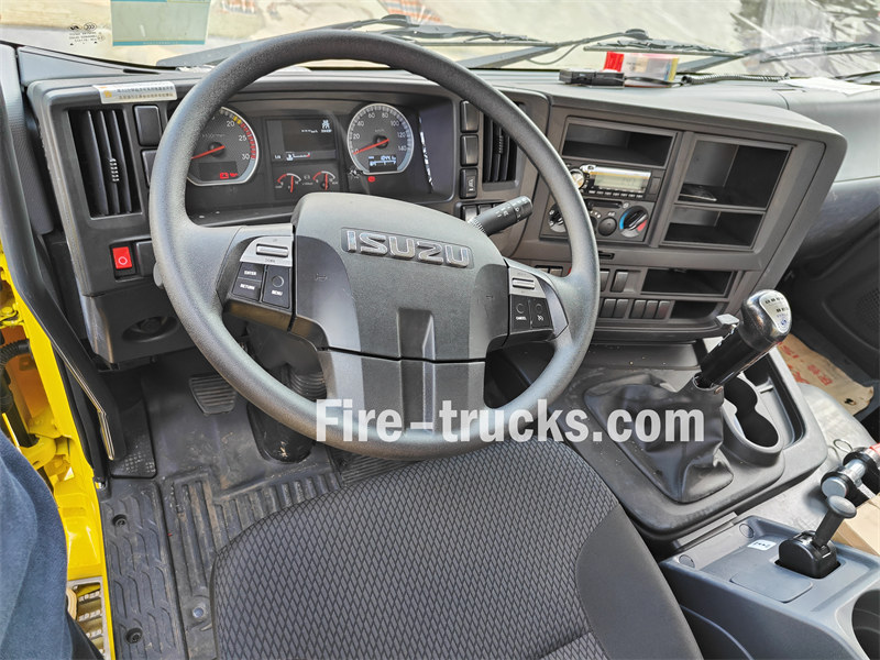 ISUZU giga fire fighting truck cabinet