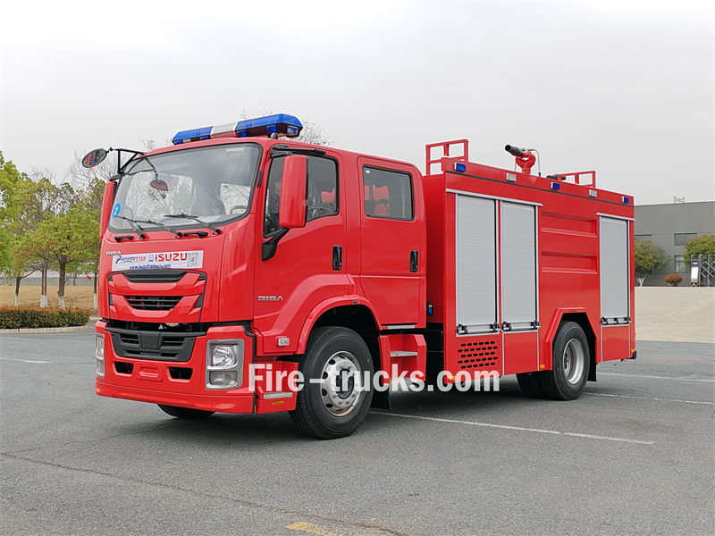 Banama Isuzu FVZ GIGA 6 cbm foam fire truck