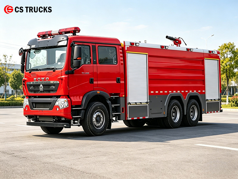HOWO 6x4 industrial foam fire truck HOWO 6x4 industrial foam fire truck