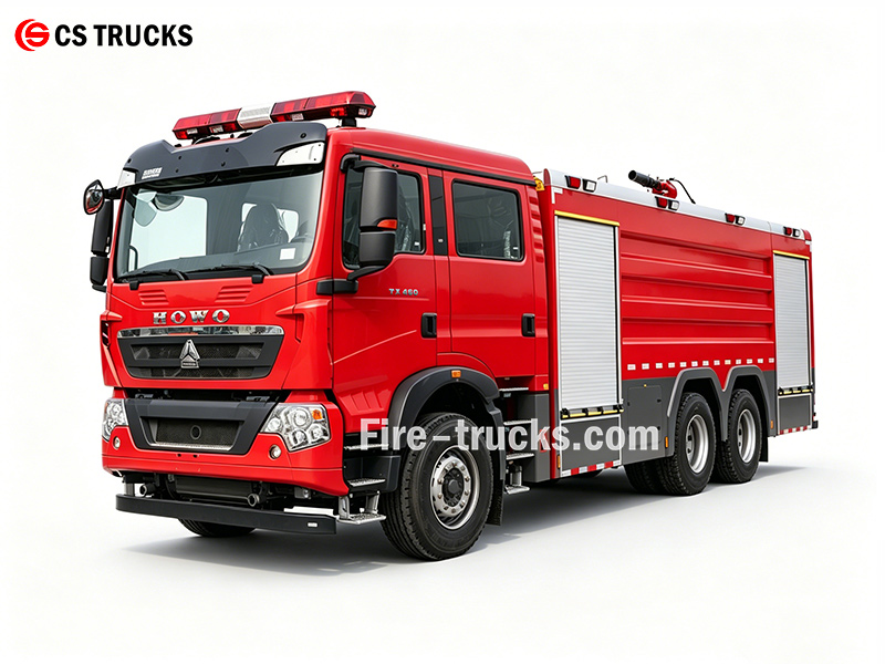 HOWO 6x4 foam fire truck 14700L water 3300L foam HOWO 6x4 foam fire truck 14700L water 3300L foam