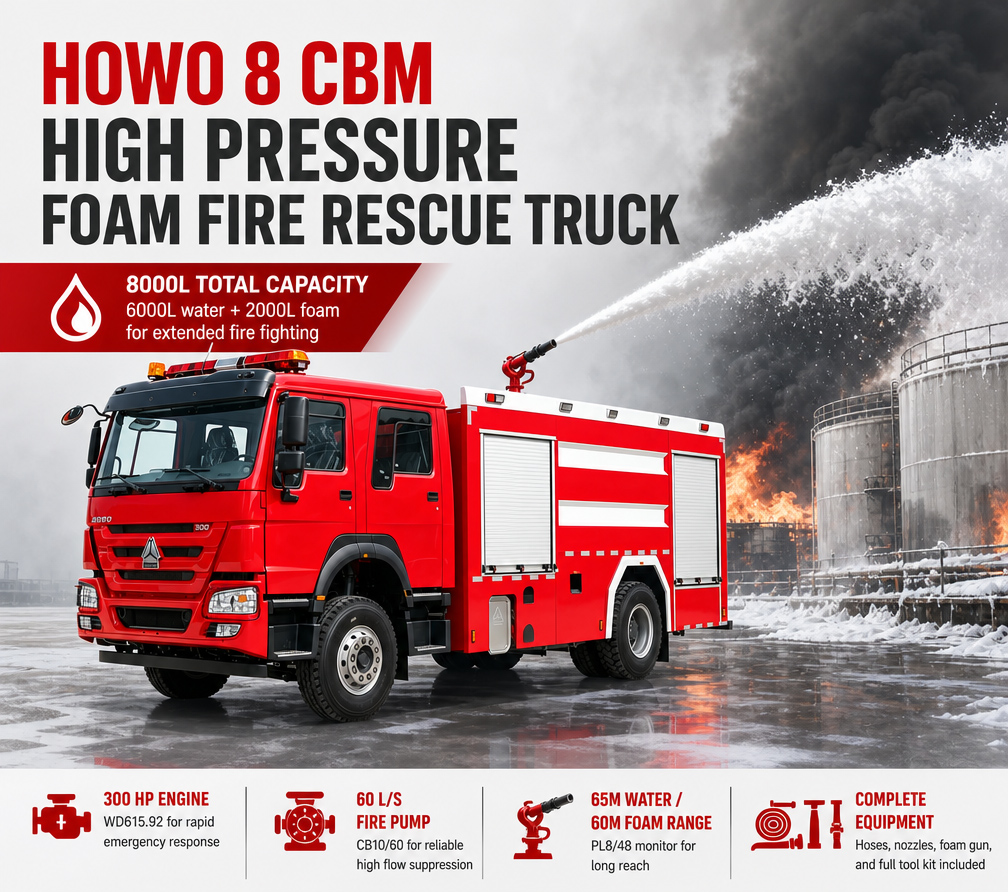 SITRAK HOWO 6000L Water Tank 2000L Foam Tank Wildland Fire Truck Albania SITRAK HOWO 6000L Water Tank 2000L Foam Tank Wildland Fire Truck Albania
