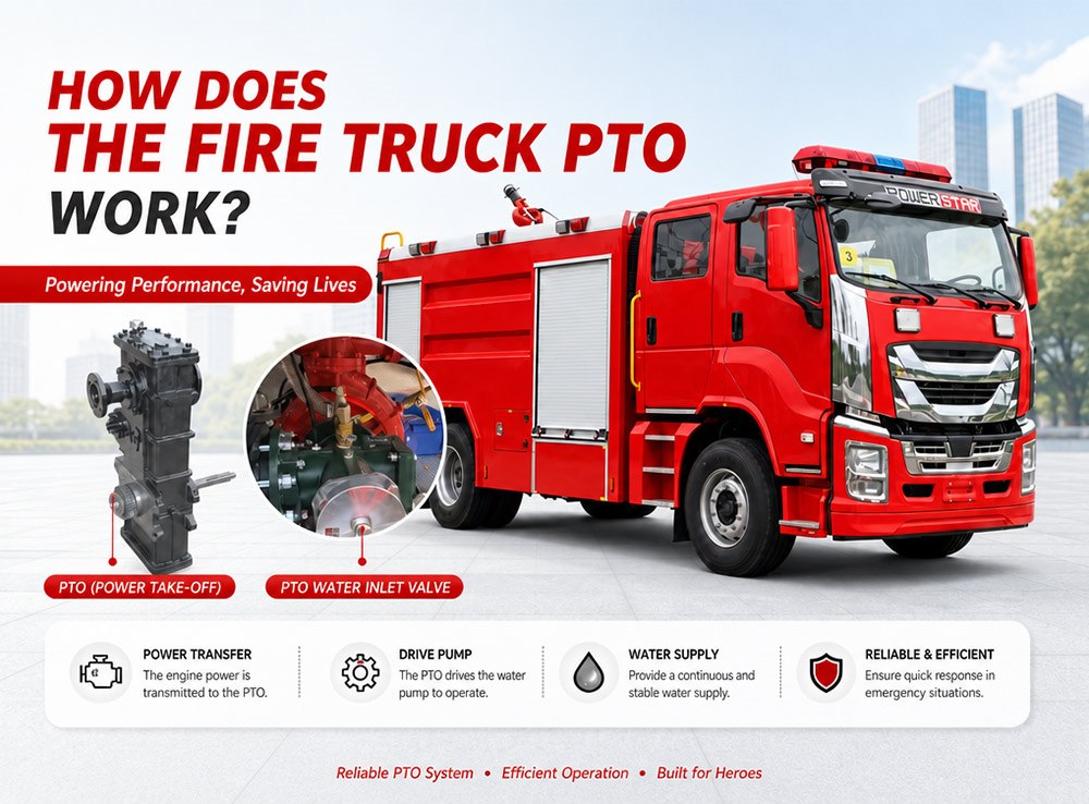How Does a Fire Truck PTO(Power Take Off) Work How Does a Fire Truck PTO(Power Take Off) Work