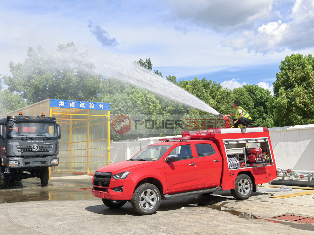 Customer testing 4x4 Rapid Responder On ISUZU Pickup Customer testing 4x4 Rapid Responder On ISUZU Pickup