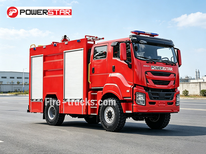 ISUZU GIGA 4x4 Foam Fire Truck for Albania Chemical Tank Area Fire ISUZU GIGA 4x4 Foam Fire Truck for Albania Chemical Tank Area Fire