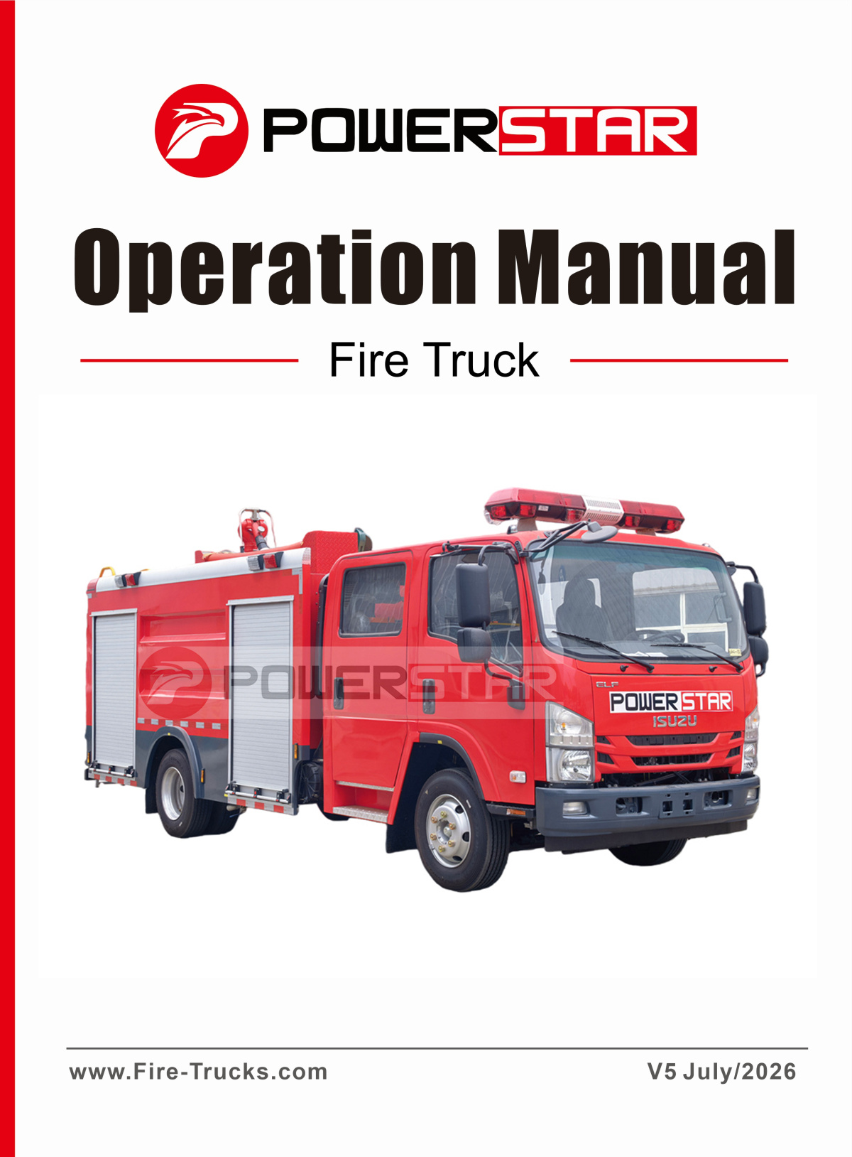 ISUZU NPR FIRE TRUCKS COMPANY OPERATIONS SERVICE MANUAL ISUZU NPR FIRE TRUCKS COMPANY OPERATIONS SERVICE MANUAL
