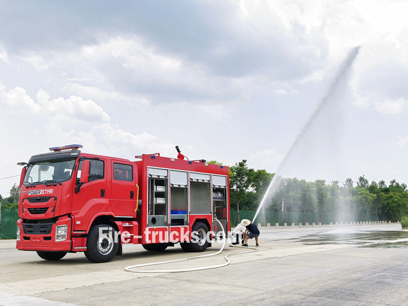ISUZU 8000L resuce fire truck ISUZU GIGA resuce fire truck