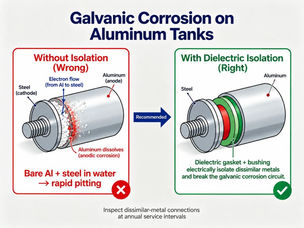 How to prevent corrosion of aluminum tanks How to prevent corrosion of aluminum tanks