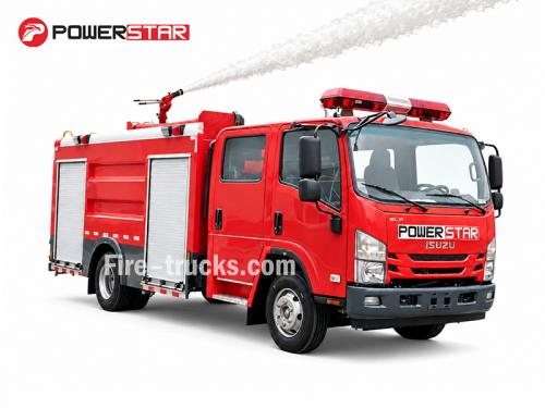 ISUZU 4x2 Compact Urban Rapid Intervention Fire Truck - PowerStar Trucks